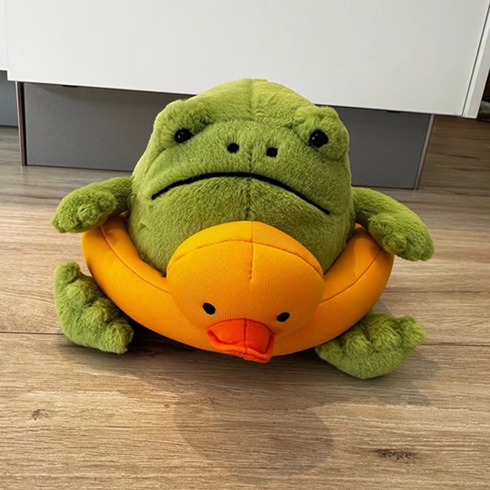 Jellycat Ricky Rain Frog Rubber Ring